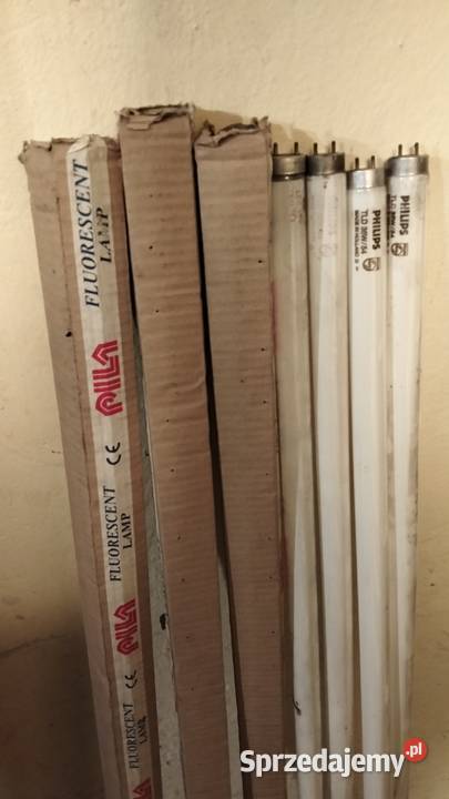 Świetlówki jarzeniówki stare PRL Warszawa