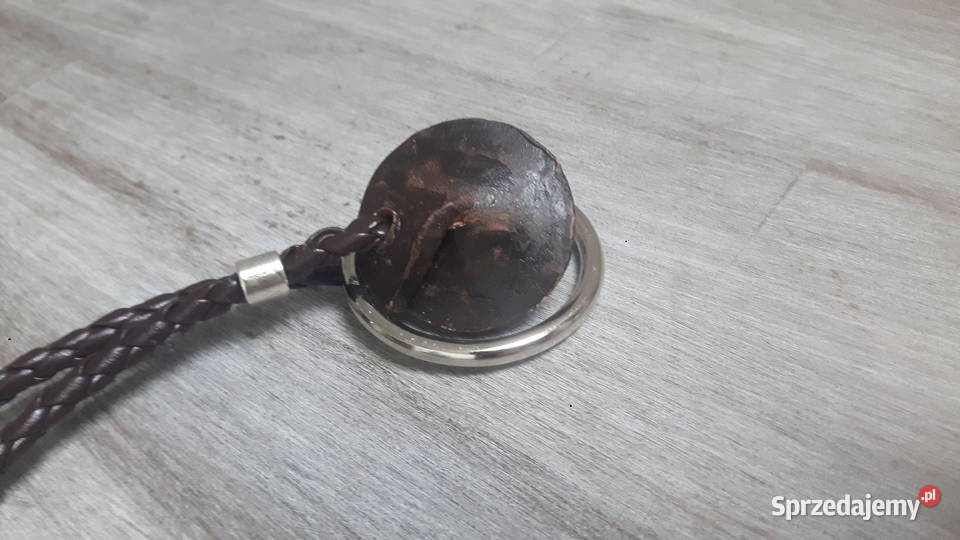 Naszyjnik ceramiczny ręcznie wykonany z gliny mazowieckie Otwock