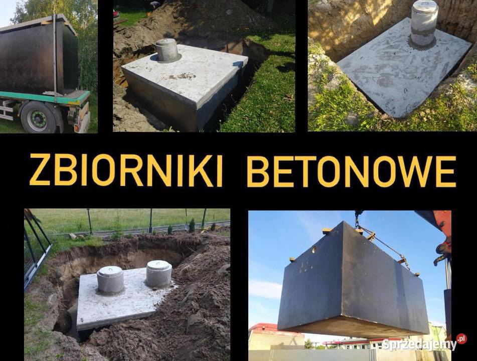 Szambo Betonowe Zbiornik Kanał Samochodowy KUTNO