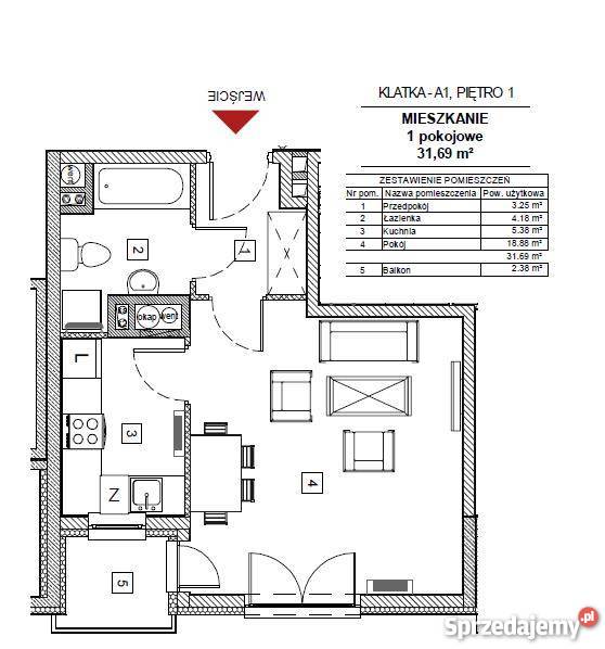 Metro Młociny 1 pok NOWE OSIEDLE 3 piętra i więcej Nieruchomości sprzedam