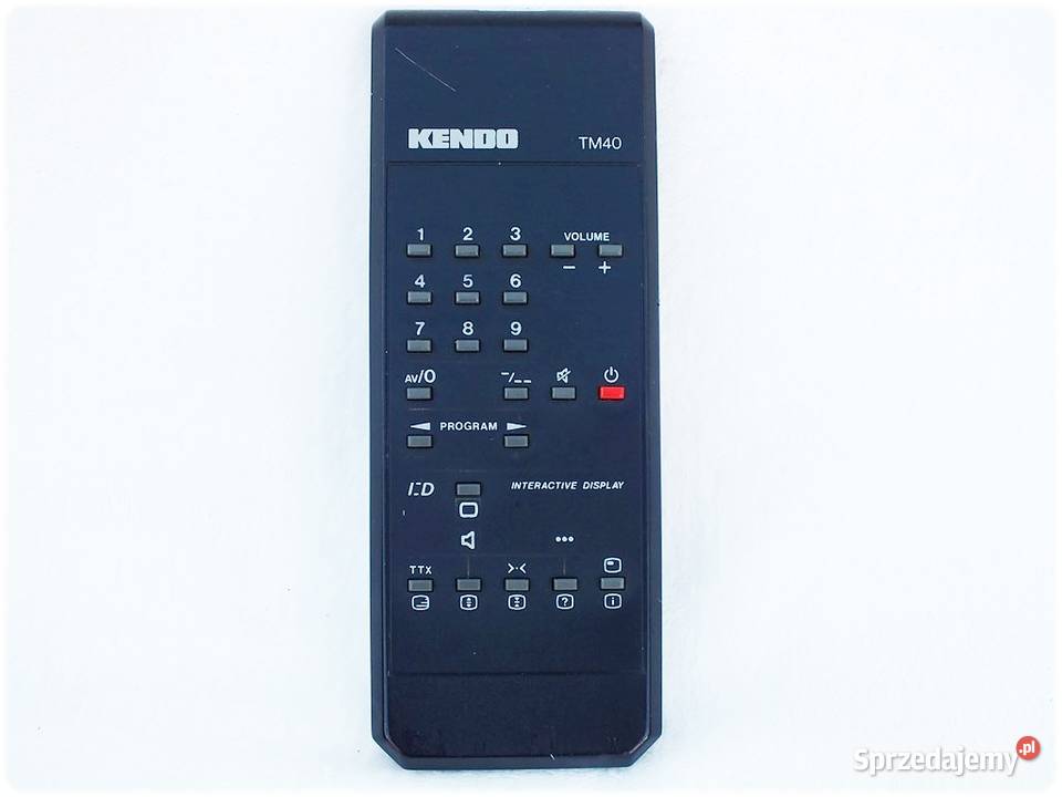 Pilot KENDO TM40 do starszych TV z lat 90tych