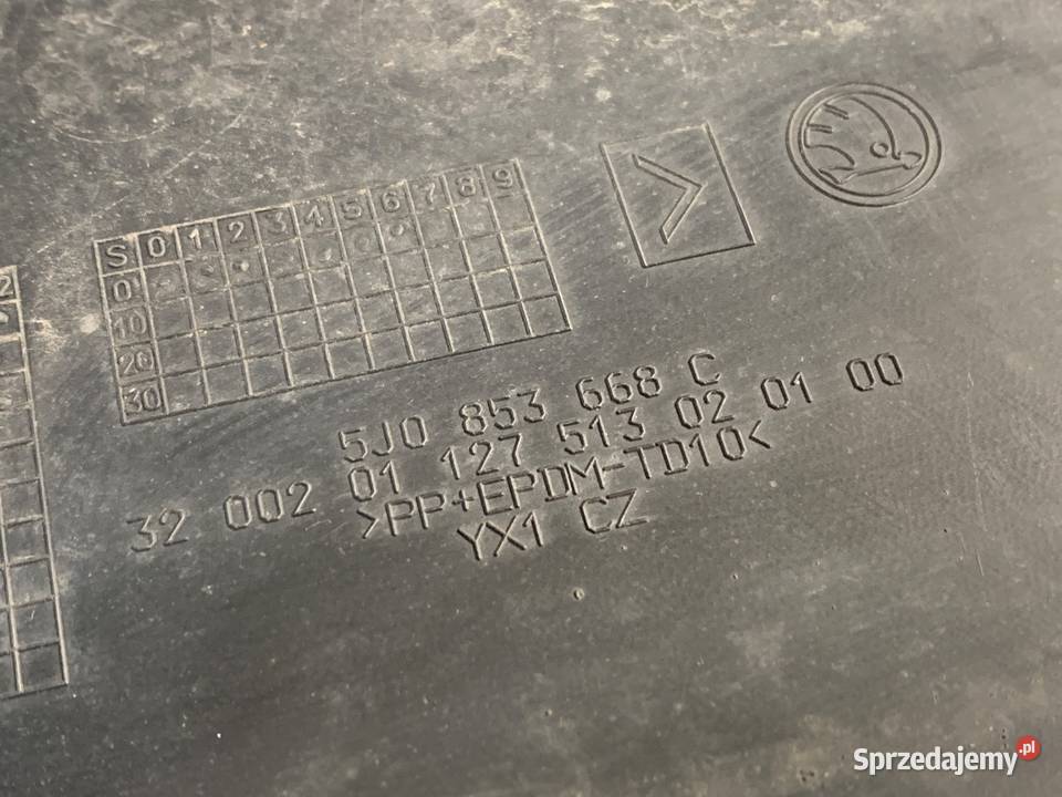 ATRAPA GRILL SKODA ROOMSTER 0615 5J0853668C Van