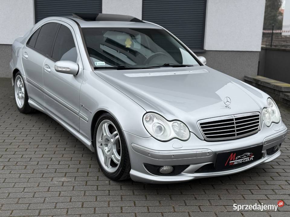 Mercedes Benz C 32 AMG 32 Benzyna V6 Skóry Poznań