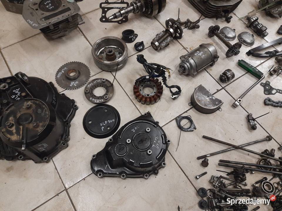 Kawasaki KLF 300 silnik części quad głowica dolnośląskie Jelenia Góra sprzedam