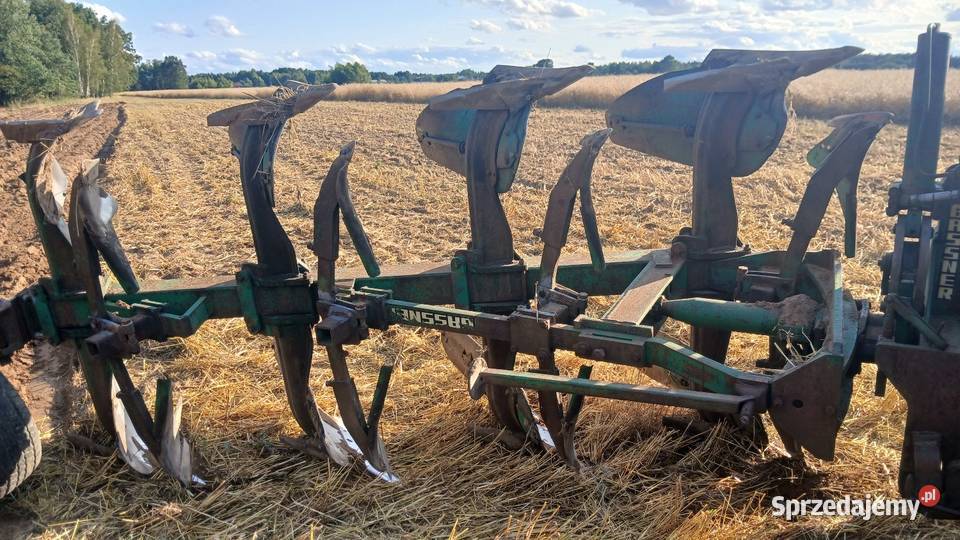 Pług obrotowy Gassner 4 skiby lemken kuhn rabe Wieluń