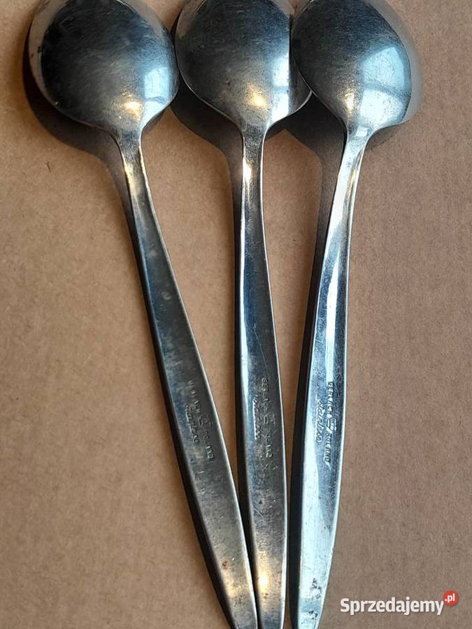 Stara łyżka stołowa Gerlach PRL Stainless steel Dąbrowa Górnicza