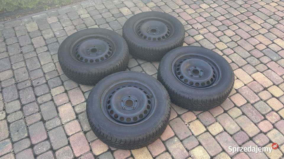 Koła 15 felgi stalowe 5x112 opony zimowe Dębica Sufczyn