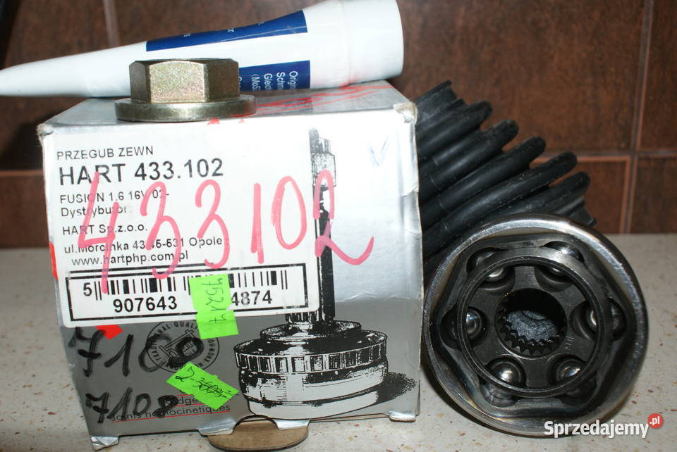 7108 KAMOKA PRZEGUB NAPĘDOWY ZEW TOYOTA CARINA mazowieckie sprzedam