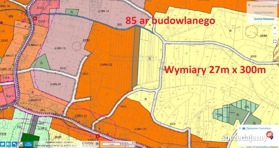 Grunt 8500m2 Bratucice 27m małopolskie
