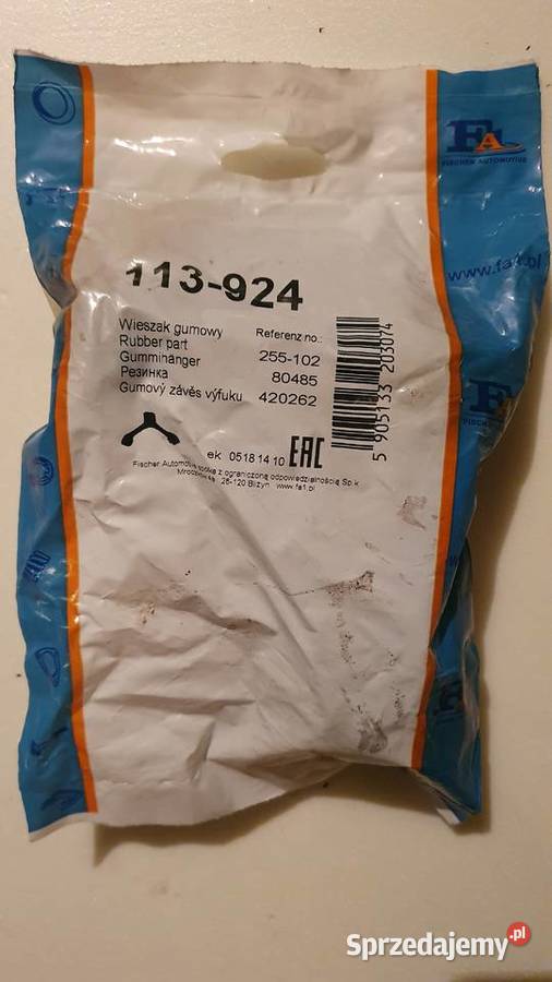 Gumowy uchwyt system wydechowy FA1 113924 Mikołów