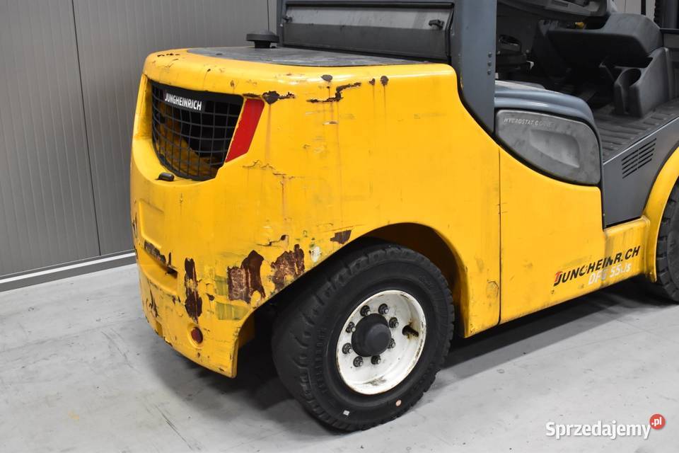 Wózek widłwy JUNGHEINRICH DFG 550s 5000 udzwigu Czechy