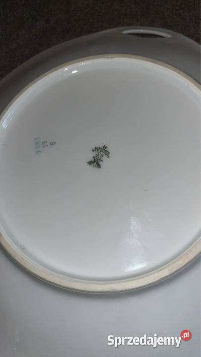 Secesyjna patera na ciasto wyprodukowana Carl Antyki, Sztuka, Kolekcje Gdańsk sprzedam