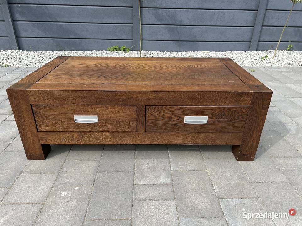 Sprzedam drewniana ławę kawowa Meble Konin