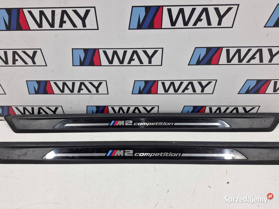 BMW M2 F87 NAKŁADKA LISTWA PROGOWA KOMPLET