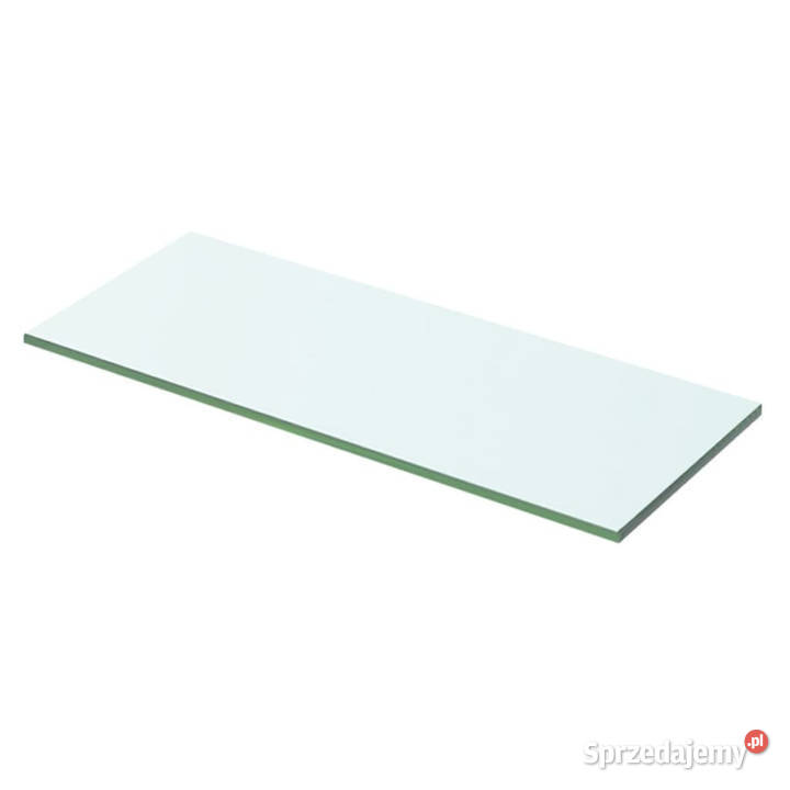 Półki 2 panel z bezbarwnego szkła 50 x 15 Warszawa