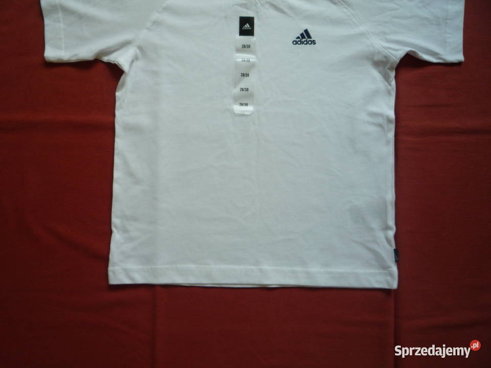 Nowy Adidas 140 Komplet Koszulka Spodenki Szorty Szczecin