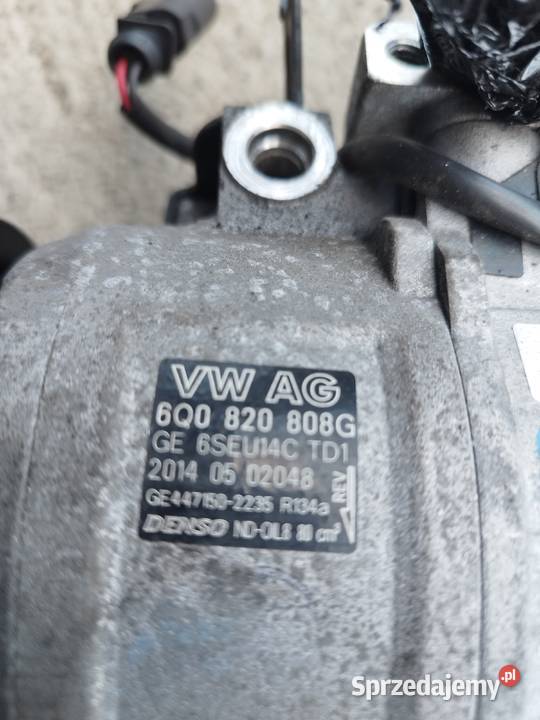 SPRĘŻARKA KLIMATYZACJI 6Q0820808G VW SEAT SKODA Jasło