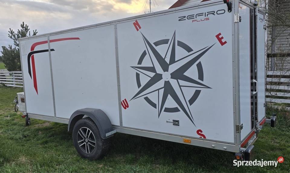 Wyjątkowa prawie nowa przyczepa Wokader Lisowice sprzedam