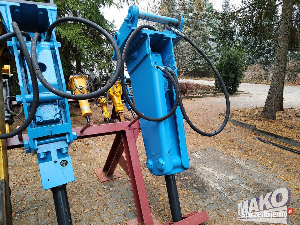Młot hydrauliczny Krupp HM560 875 do koparki Ostrowiec Świętokrzyski sprzedam
