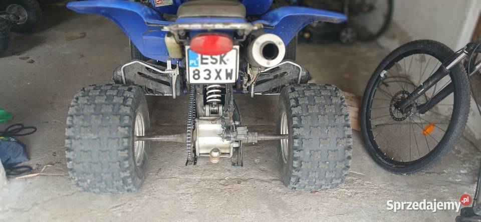 Yamaha raptor 660 Homologacja 4500km łódzkie Godzianów sprzedam