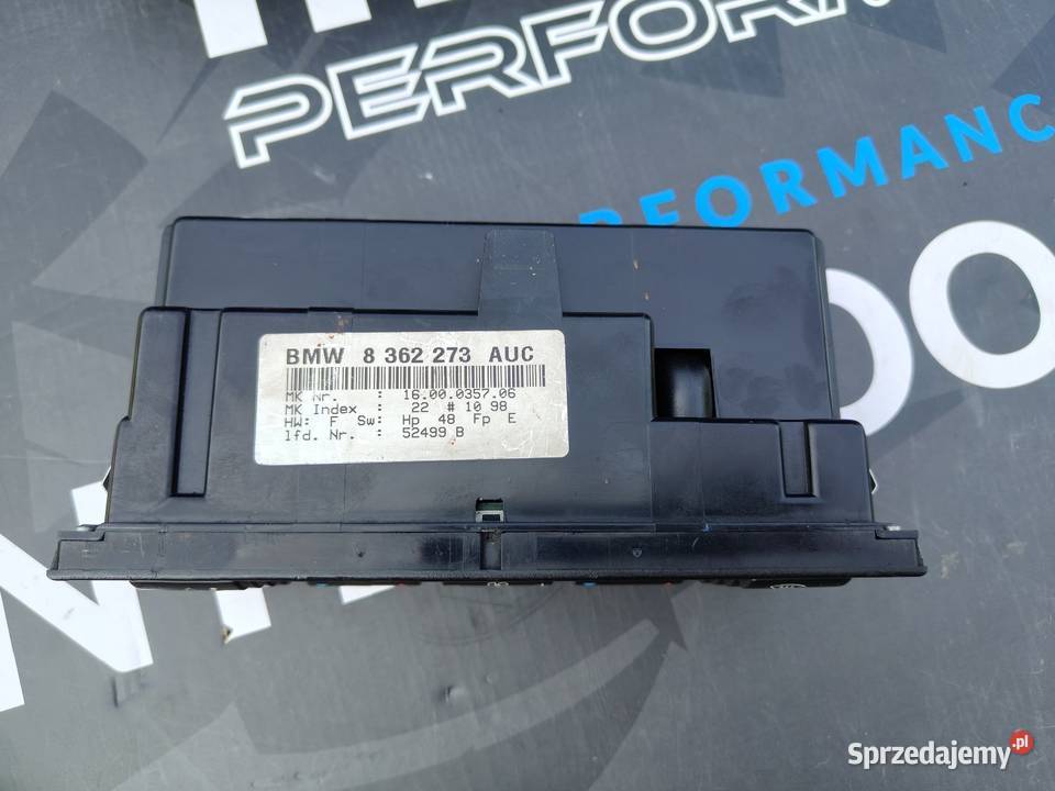 Bmw e36 panel klimatyzacji klimatronic osobowe Wyposażenie wnętrza Aleksandrów Łódzki sprzedam