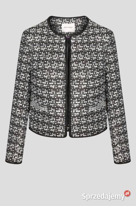 Nowa marynarka żakiet Orsay 34 XS biało czarna Szczecin