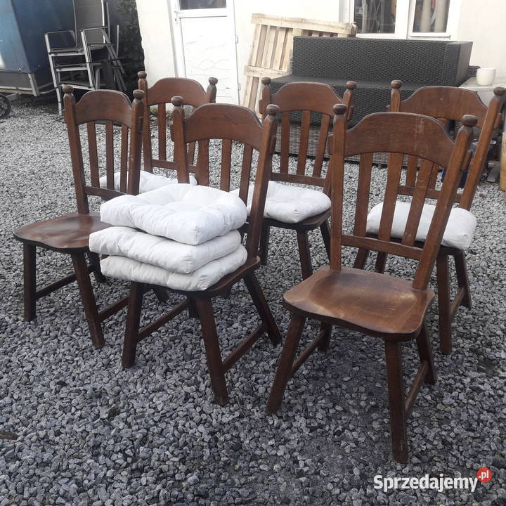 krzesła dębowe WYPRZEDAŻ