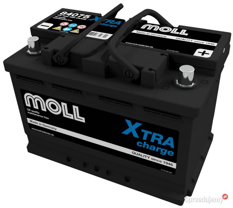 Akumulator Moll tra Charge Wszystkie Modele 350 Pruszków
