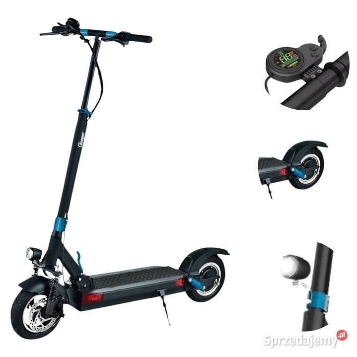 Hulajnoga Elektryczna Beeper Światła 3 Tryby Usb