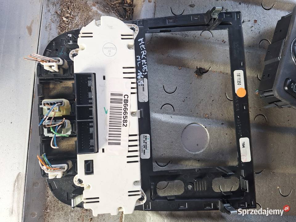 Panel Sterowania Nawiewu Ramka Mercedes ML W163 lubelskie Wisznice