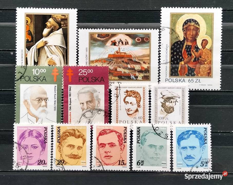 L Znaczki polskie 1982 kwartał III Filatelistyka Leźnica Wielka-Osiedle sprzedam