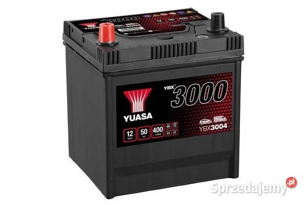 Akumulator Yuasa 12V 50Ah 400A YBX3004 Jelcz-Laskowice