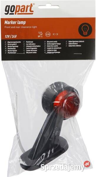 Lampa obrysowa 1224V 108x132x68 mm gopart Kamionna