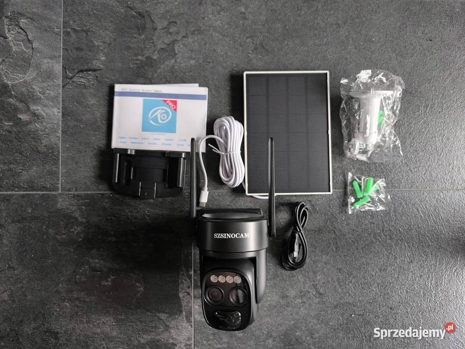 Kamera zewnętrzna obrotową zasilana ener Częstochowa