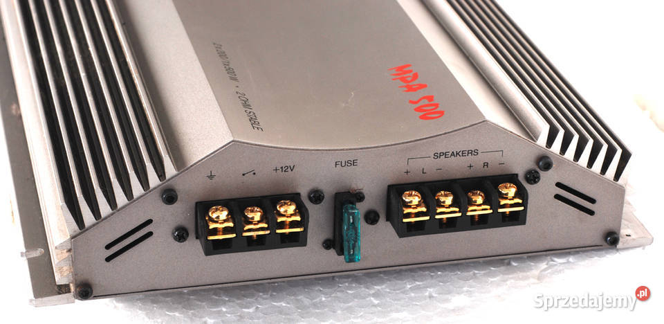 Wzmacniacz samochodowy Blaupunkt MPA 500 Barlinek