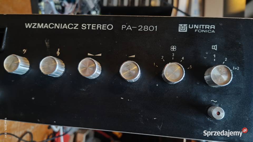 wzmacniacz PA 2801 unitra fonika Piotrków Trybunalski