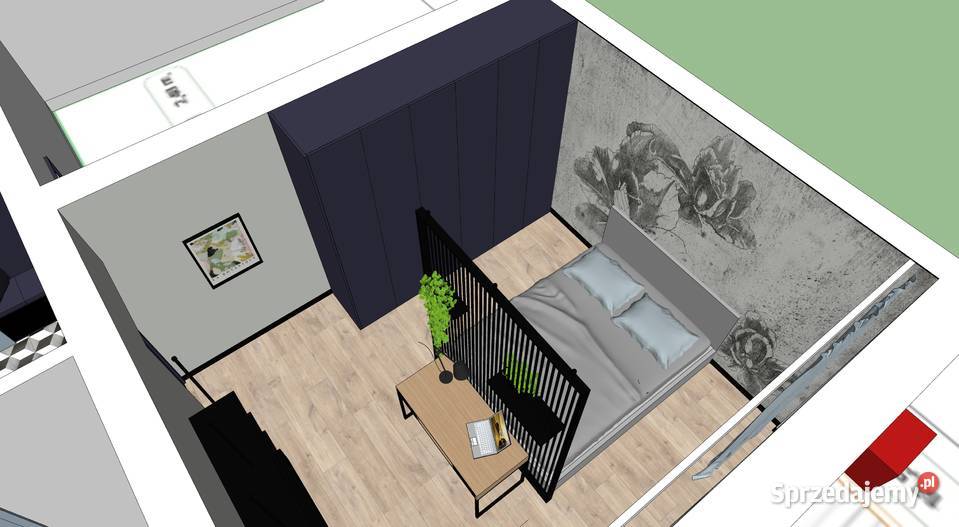 Penthouse 4 pokoje 97 m taras na dachu 41 m Sprzedaż Łódź