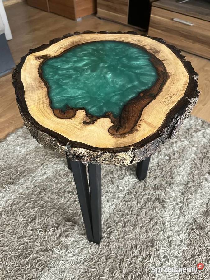 Stoliki kawowe plaster akacji orzecha dębu Inwałd