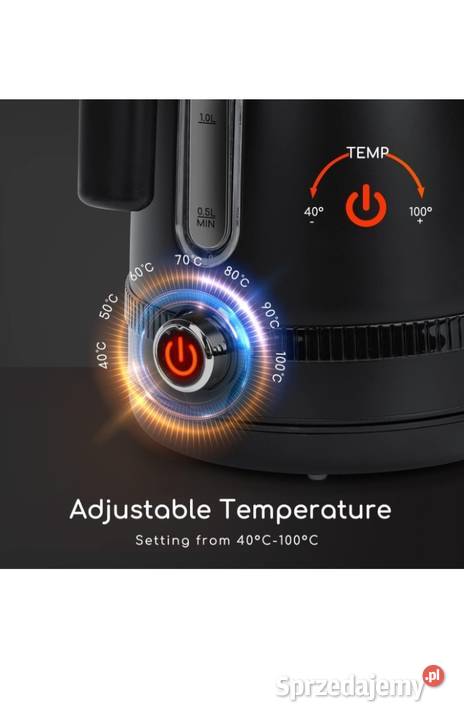Czajnik z regulatorem temperatury 40C do 100C Piotrków Trybunalski