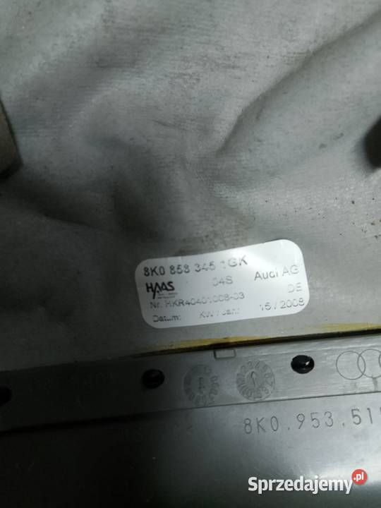 Audi A4 B8 osłona kolumny kierowniczej Rok produkcji 2008 Nieborowice