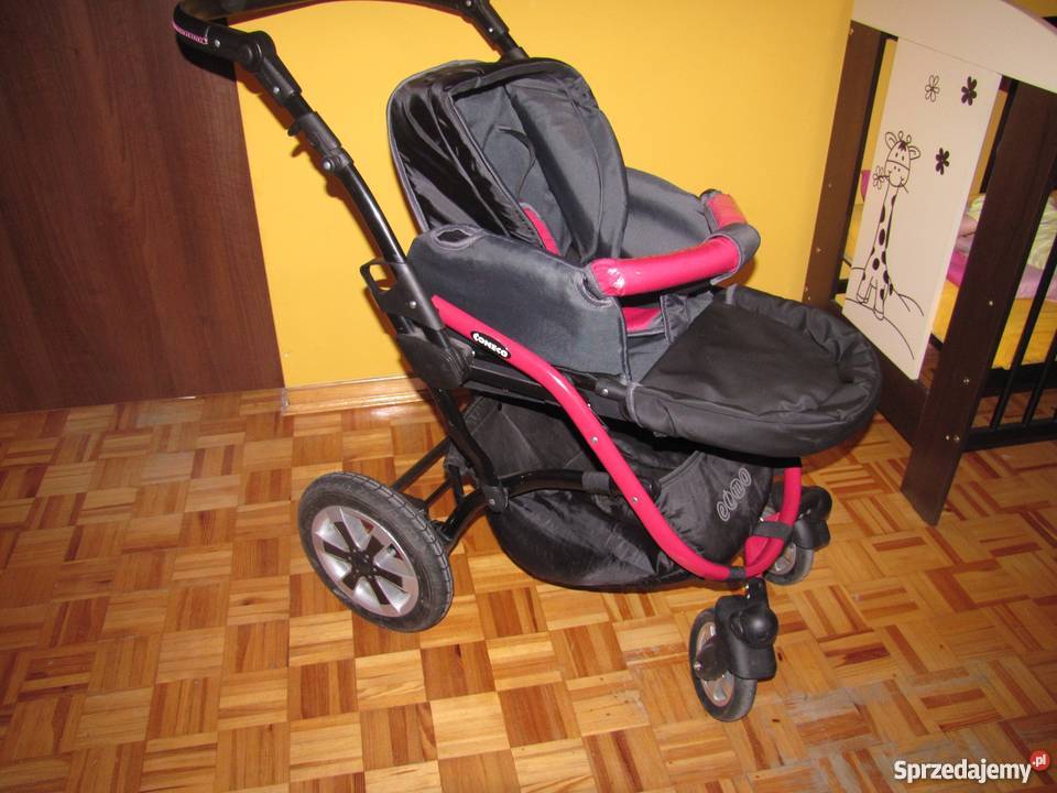 Wózek Coneco Elmo 3w1 Adaptery do fotelika  kujawsko-pomorskie Włocławek