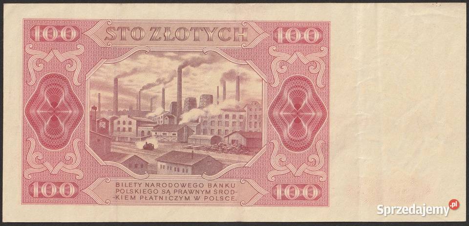 POLSKA 100 ZŁOTYCH 1948 DM sprzedam