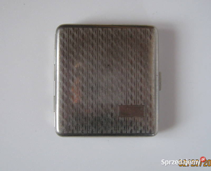 Papierośnica metalowa