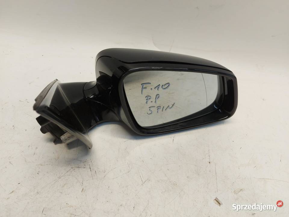 BMW F10 MPower Lusterko prawe 5PIN RHD Lusterka zewnętrzne