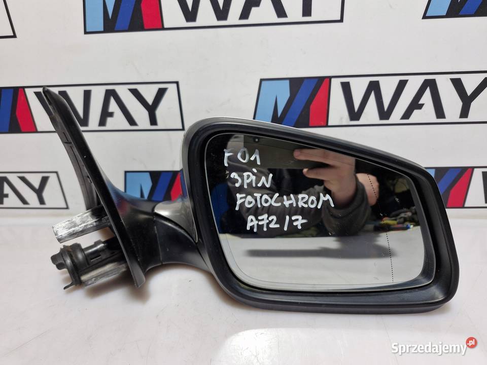 BMW 7 F01 F02 LUSTERKO PRAWE 3PIN EUROPA sprzedam