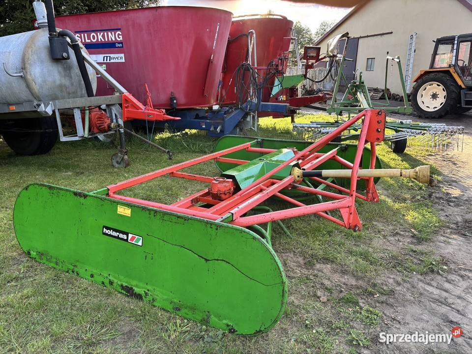 Holaras równiarka do pryzm rozbijak 2 wirnikowy