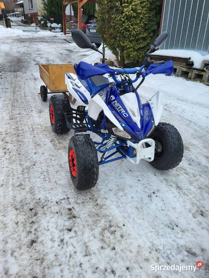 Quad 125cc Speedy Nitro Przyczepka czterosuwowy Bobowa