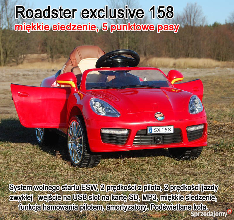 AUTO ROADSTER EXCLUSIVE Z ŚWIECĄCYMI KOŁAMI kujawsko-pomorskie Toruń