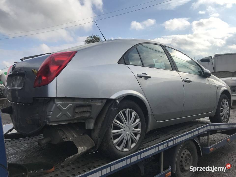 Nissan Primera P12 18 Benzyna Części KY0 osobowe wielkopolskie Jarocin sprzedam