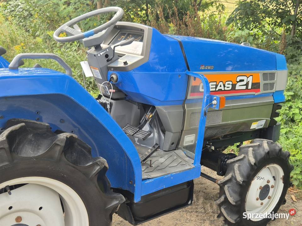 Traktorek traktor ISEKI TG21F 21 4x4 Wspomaganie Ciągniki Małuszyn